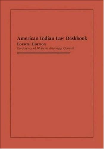 American Indian Law Deskbook