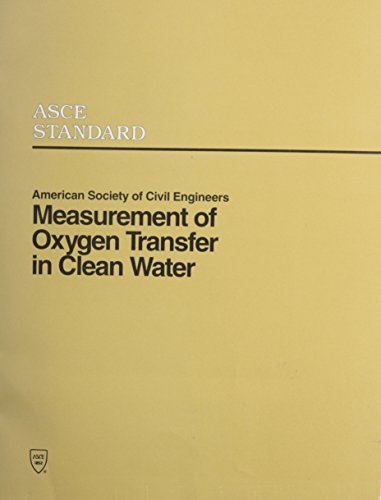 Measurement Of Oxygen Transfer In Clean Water