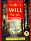 Nolo's Will Book Book with Disk [With *]