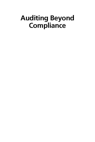 Auditing Beyond Compliance