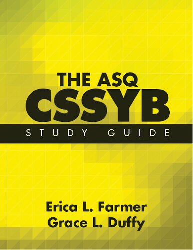 The Asq Cssyb Study Guide