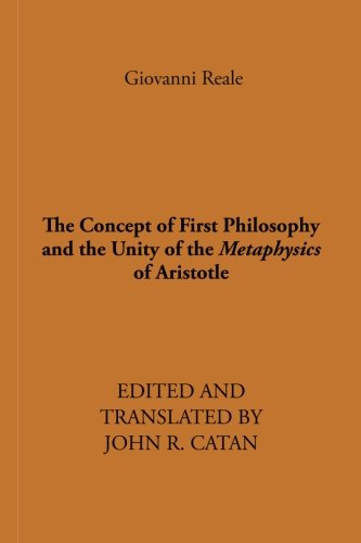 Concept of First Philos