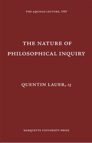 The Nature Of Philosophical Inquiry