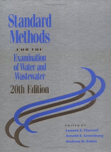 Standard Methods For The Examination Of Water And Wastewater