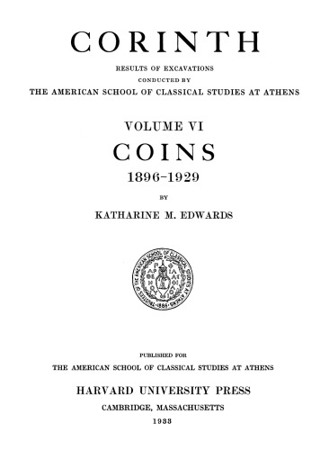 Coins, 1896-1929