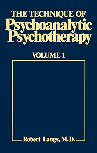 The Technique of Psychoanalytic Psychotherapy