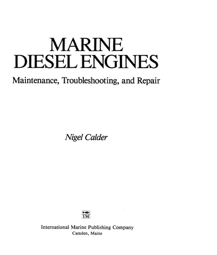 Marine Diesel Engines