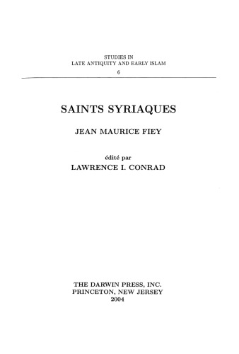 Saints Syriaques