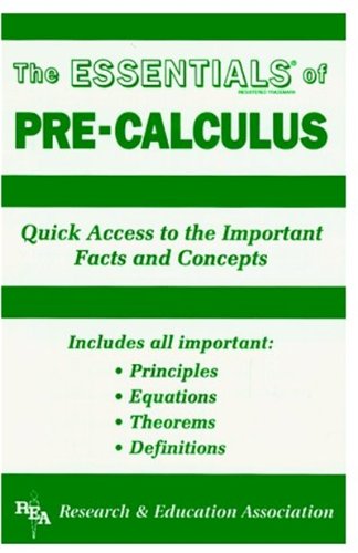 Essentials of Pre-Calculus (Essentials)