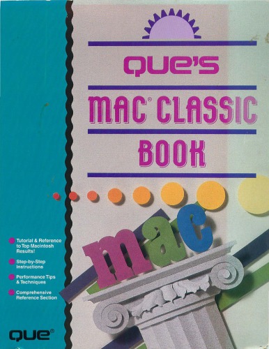Que's Mac Classic Book