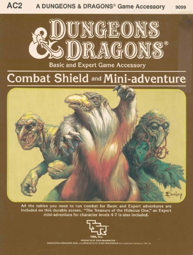 Combat Shield And Mini Adventure