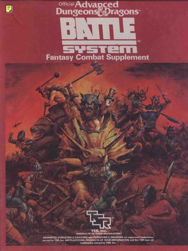 Battle System Fantasy Combat Supplement (Advanced Dungeons &amp; Dragons)