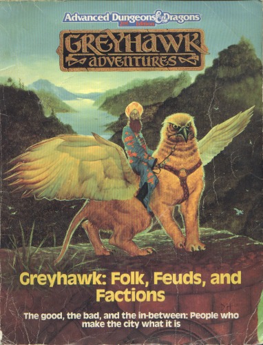 The City Of Greyhawk (Advanced Dungeons And Dragons