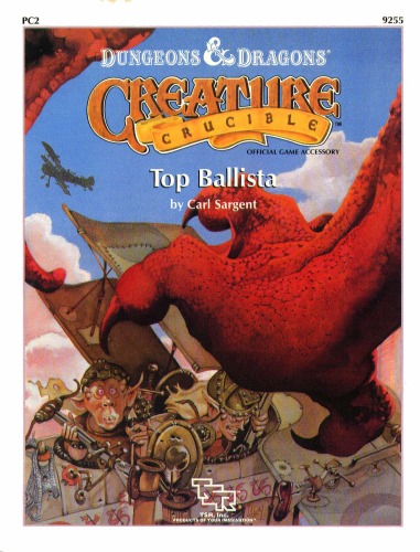 Top Ballista (D&amp;D/Creature Crucible Accessory Pc2) (Dungeons And Dragons Creature Crucible)