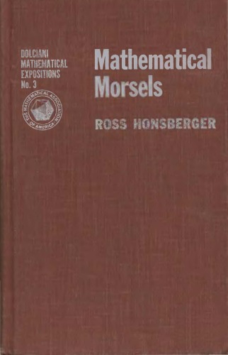 Mathematical Morsels