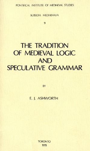 Tradition of Medieval Logic