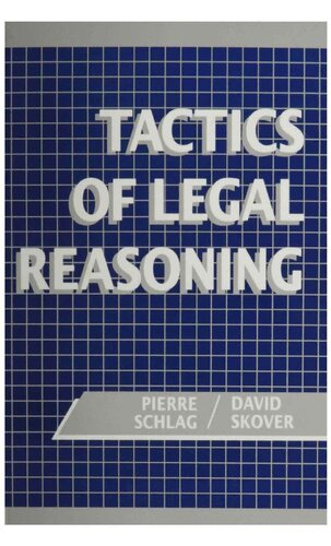 Tactics of Legal Reasoning