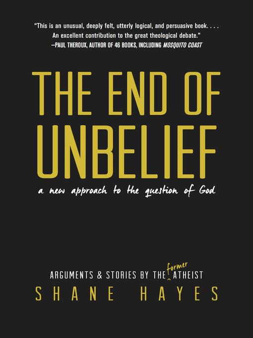 The End of Unbelief