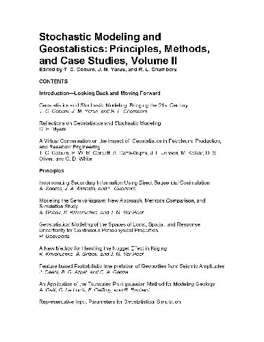 Stochastic Modeling And Geostatistics