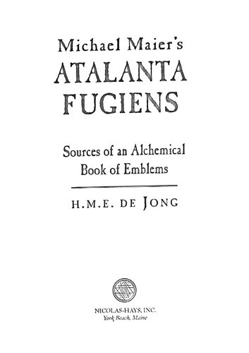 Michael Maier's Atalanta Fugiens