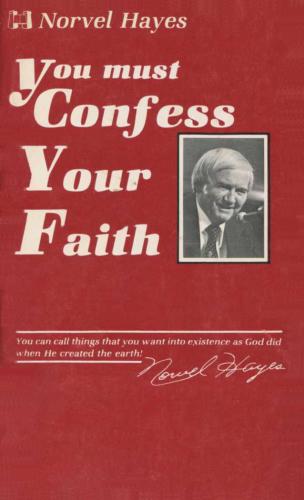 You must confess your faith