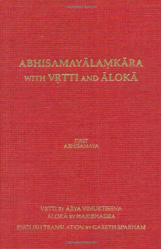 Abhisamayalamkara with Vrtti and Aloka, Volume 1