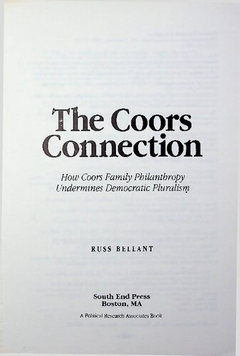 The Coors Connection