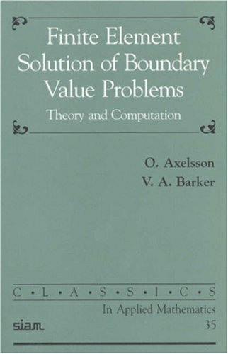 Finite Element Solution Of Boundary Value Problems