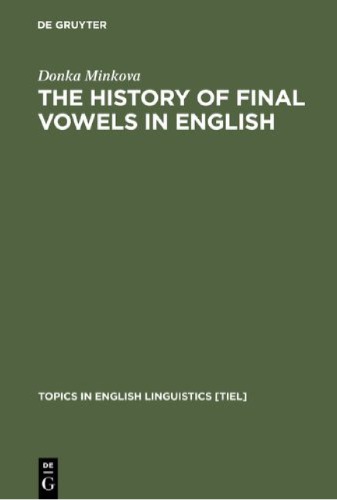 The History Of Final Vowels In English