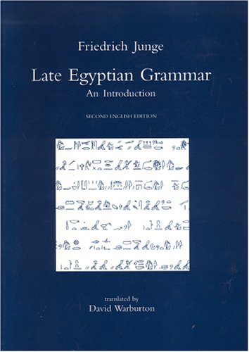 Late Egyptian Grammar