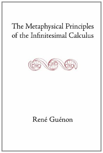 The Metaphysical Principles of the Infinitesimal Calculus