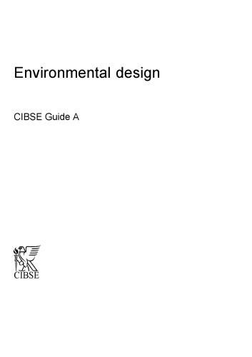 Environmental Design (CIBSE Guide)