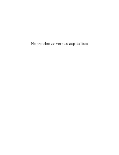 Nonviolence versus capitalism