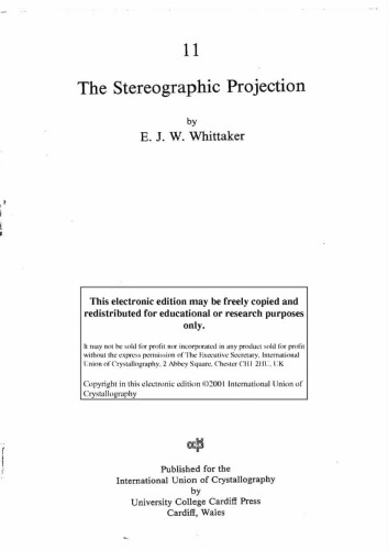 The stereographic projection