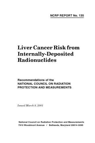 Liver Cancer Risk from Internally-Deposited Radionuclides