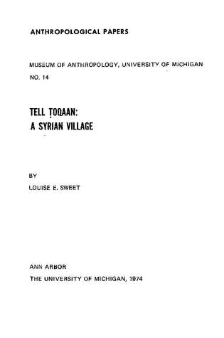 Tell Toqaan, A Syrian Village