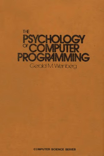 The Psychology of Computer Programming