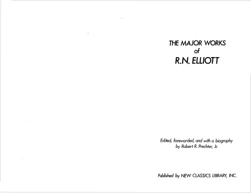 Major Works Elliott