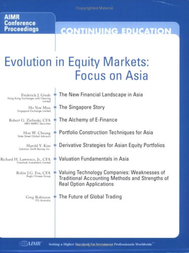 Evolution in Equity Markets