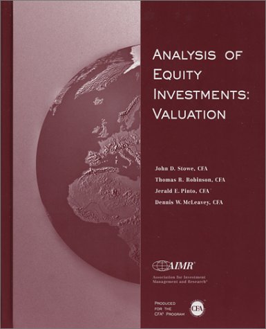 Analysis Of Equity Investments