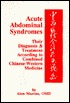 Acute Abdominal Syndromes