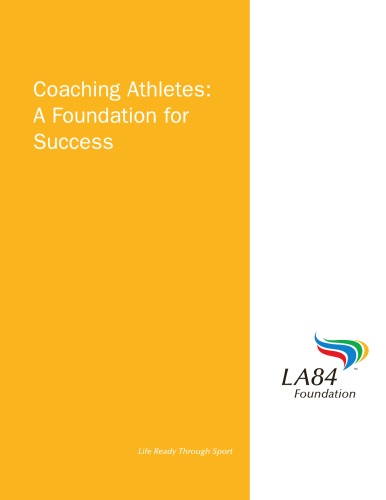 Coaching athletes