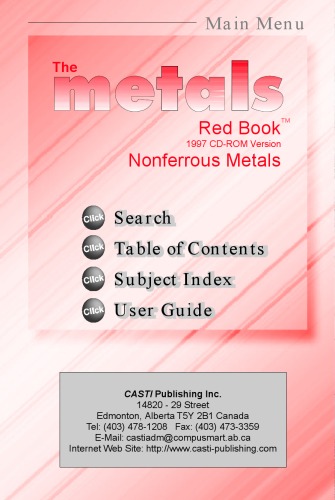 The Metals Red Book