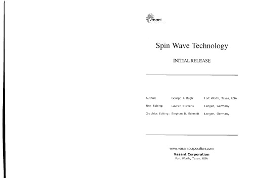 Spin Wave Technology