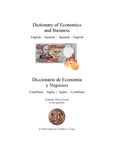 Dictionary of economics and business : English-Spanish