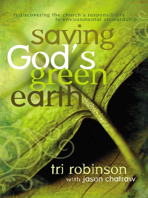 Saving God's Green Earth