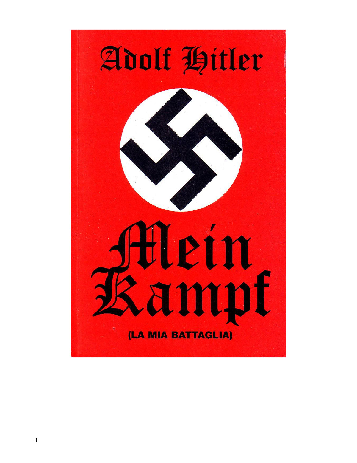 Mein Kampf (Student's &amp; Teacher's Classroom Edition)