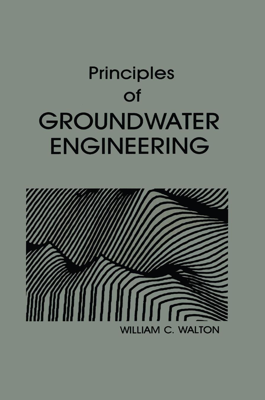 Principles of Groundwater Engineering