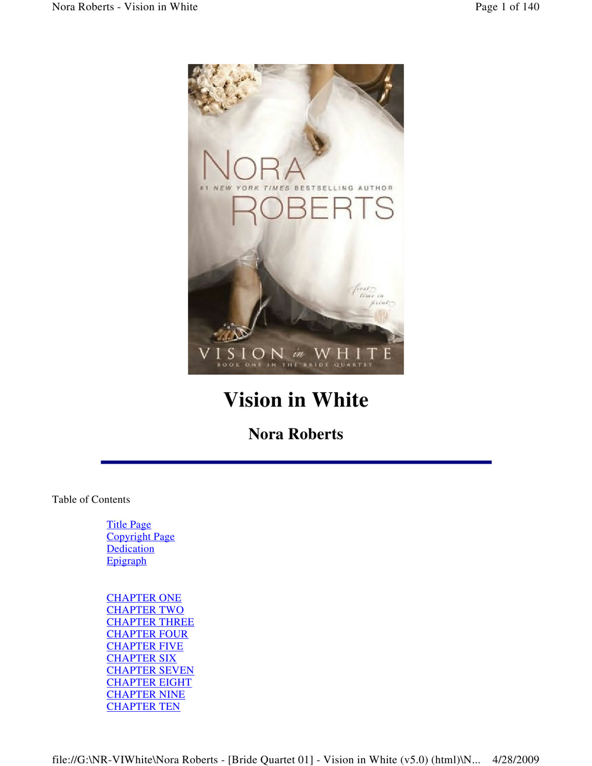 Vision in White