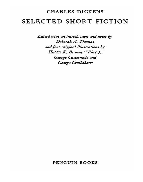 Selected Short Fiction